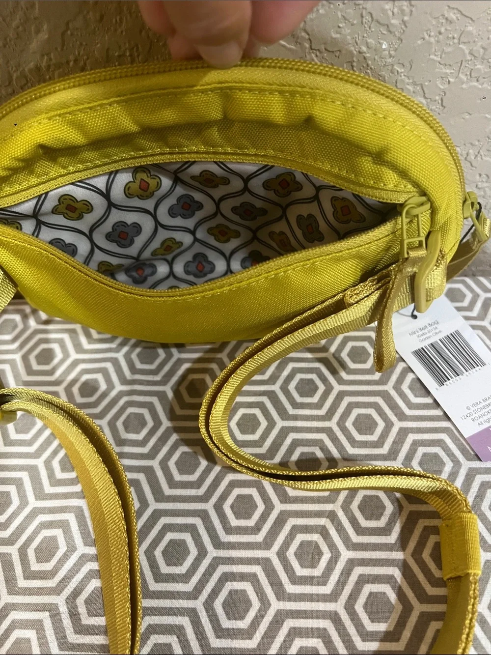 Vera Bradley mini belt bag  Golden olive outlet store bag